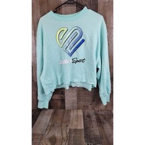 Justice Girls Pullover Sweatshirt Long Sleeve Size Large